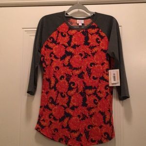 Cute top - Brand new Lularoe Randy top lovely color and design medium